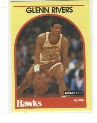 1990 HOOPS BASKETBALL YELLOW 100 SUPERSTARS BASE SERIES SINGLES #'S 1-100 - Image 1 of 2