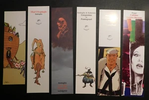 Lot de 6 MARQUE PAGES. Ed. MOSQUITO. Baggi / Micheluzzi / Battaglia / etc - Picture 1 of 1