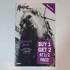 Columbia House Music Catalog 1994 Pearl Jam Vs. Frank Zappa - Picture 1 of 2