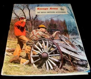 SAVAGE ARMS 1967 ORIGINAL CATALOG RIFLES SHOTGUNS ACCESSORIES PRICE LIST - Picture 1 of 1