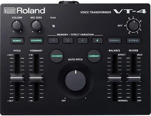 Roland Voice Transformer VT-4 Black From Japan New - Picture 1 of 8