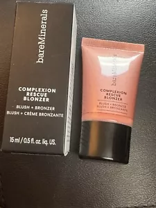 bareMinerals Complexion Rescue Blonzer in Koss Of Pink Blush+Bronzer NEW Fullsze - Picture 1 of 8