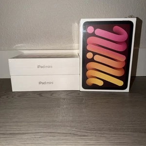 Apple iPad mini 6th Gen A2568 256GB, Wi-Fi + 5G, 8.3 in - Pink - Brand New Seal - Picture 1 of 3