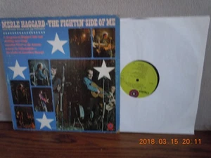 HAGGARD,MERLE Vinyl lp...THE FIGHTIN' SIDE OF ME...CAPITOL...VG/VG...'71 - Picture 1 of 2