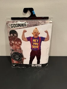 The Goonies Sloth Costume Shirt “Hey You Guys” And Suspenders Size L (40) - Picture 1 of 5