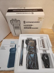 Standard Horizons VHF FM Marine Radio HX230S New Open Box. - Zdjęcie 1 z 11