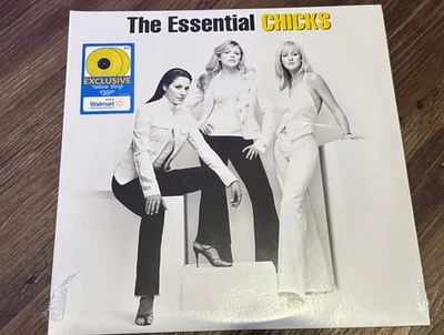 New: THE CHICKS - The Essential Chicks, Walmart Excsive Yellow Colored Vinyl LP - Image 1 of 3