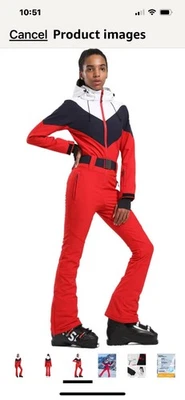 NEW Gsou Snow Ski Winter Snowboard Hooded Jumpsuit Waterproof Size XS - Image 1 of 4