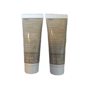 Menge 2 Korres Black Pine Bounce Straffende Feuchtigkeitscreme 20ml/0,67 flüssige Unzen EA Versiegelt - Bild 1 von 3