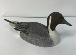 Original Signed Stanley Szewczyk Duck Wood Model Feather Carved 1983 - Picture 1 of 8