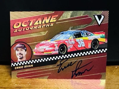 2018 Panini Victory Lane Octane On Card Auto Gold 87/99 Ernie Irvan Autograph - Image 1 of 2