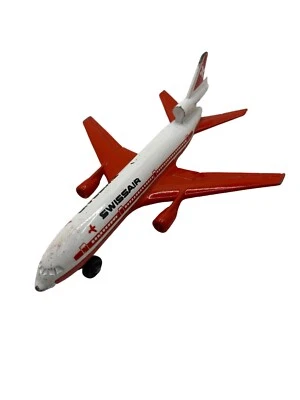 VINTAGE LESNEY MATCHBOX SWISS AIR 1973 SB-13 DC-10 JET PLANE  MADE IN UK RARE - Image 1 of 4