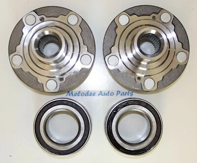 Juego de bujes y cojinetes de rueda delantera izquierda y derecha para Acura TLX 2015-2020 2,4 L / 3,5 L Foto 1 de 4