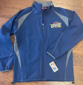 Cleveland Cavaliers Men's Med-tall Full-Zip Warm-Up Track Jacket NBA Majestic - Picture 1 of 4