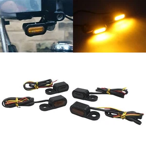 LED Turn Signals Waterproof Motorcycle LED Light Motorcycle Indicators clean - Picture 1 of 5