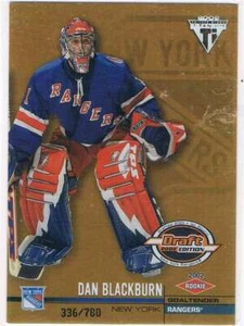 2001 Titanium Draft Day Edition #152 Dan Blackburn  - Picture 1 of 1