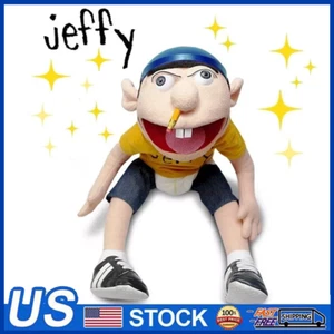 60cm Jeffy Hat Hand Puppet Jeffy Plush Toy Game Doll Kids Gifts - Picture 1 of 10