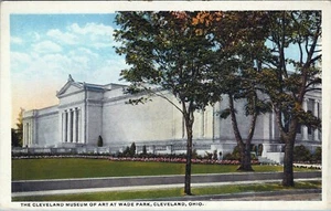 Museum of Art Wade Park Cleveland Ohio Postcard Unposted - Picture 1 of 2