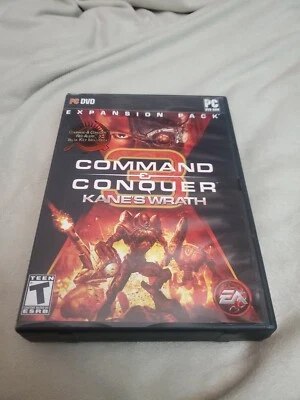 Command & Conquer 3: Kane's Wrath  PC DVD Expansion Pack W/keycode - Image 1 of 3