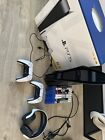 Sony PS5 Blu-Ray Edition Console - White With 2 Contr, Headset And Games
