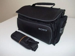 SONY Handycam Camera Soft Carrying Case LCS-U30 Black From Japan - Picture 1 of 2