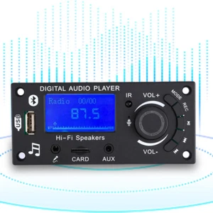 MP3 Decoder Board LCD Bluetooth FM Radio Audio Module with Remote Control 12V - Picture 1 of 34