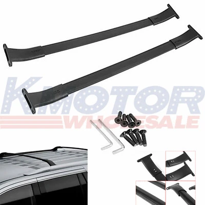 Roof Rack Cross Bar Set(2) For Chevy Suburban Tahoe Cadillac Escalade ESV 15-18 Foto 1 de 4