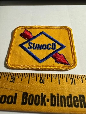 Vintage Sunoco Patch NOS Original Gas Oil Petrol diesel fuel  Refinery - Image 1 of 3