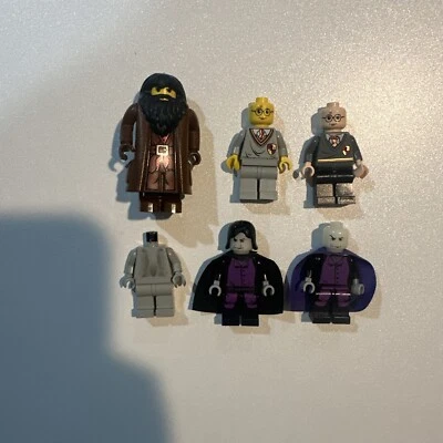 LEGO Harry Potter Lote de Minifiguras 2001 Hagrid Severus Snape Peeves Foto 1 de 3