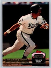 1992 Topps Stadium Club Members Only Scoreboard #NNO George Brett HOF