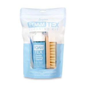 Kit Limpiador Angelus Foam Tex - Cuero Gamuza Nubuck y Zapato de Goma - Imagen 1 de 3