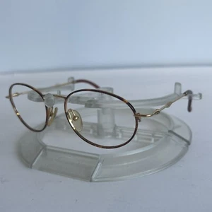 Occhiali vintage Carrera montatura oro tartaruga uomo cerchio completo 5522 41 55 -19-140 - Foto 1 di 5