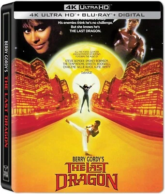 Berry Gordy's The Last Dragon (1985) - 4K UHD Blu-ray Steelbook - New & Sealed - Image 1 of 3