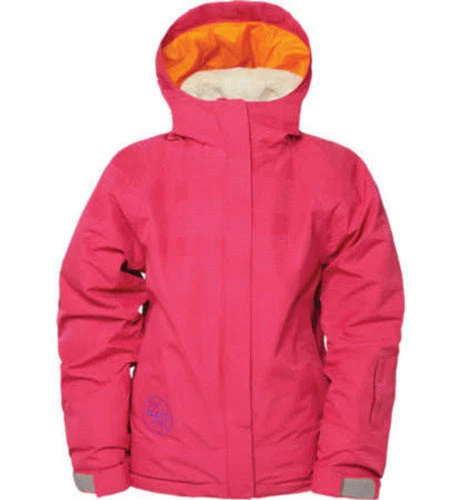 686 Girls Promise Snowboard Jacket (M) Raspberry  - Image 1 of 1