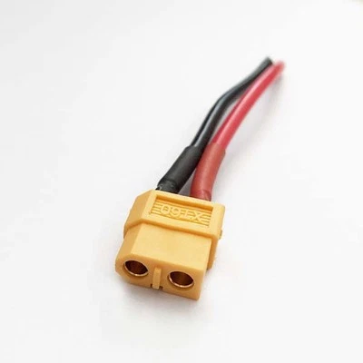 XT60 Female Connector 10CM Silicon Wire 14AWG Lithium battery modified cable RC - Image 1 of 4