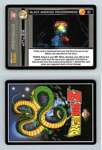 Black Android Programming #C1 Dragon Ball Z Vengeance 2016 Common TCG Card - Picture 1 of 1