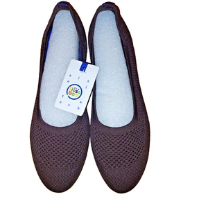 Wryweir Women's Round Head Flat Shoes Size UK8 Deep Brown - Picture 1 of 10