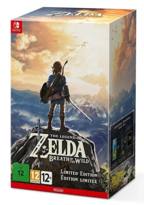 Nintendo Switch The Legend of Zelda: Breath of the Wild Limited Edition mit OVP - Bild 1 von 4