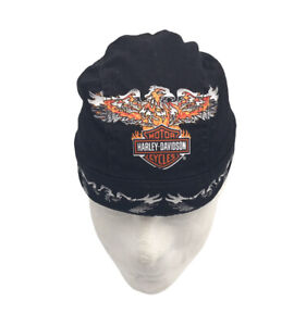 Harley-Davidson Du Rag Bandana Head Wrap Skull Cap Hat Doo Tampa Florida Biker