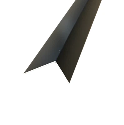 1 x 1,5 дюйма алюминиевый угол черный 92 дюйма длинная угловая отделка - грузовой прицеп, домашний гараж - Изображение 1 из 4