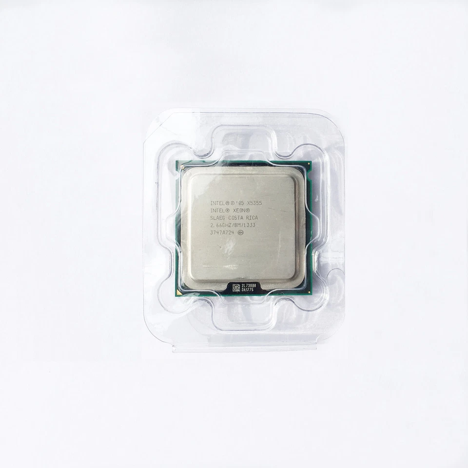 Intel Xeon X5355 2,66 GHz 8MB 1333MHz 4-Kern Prozessor Sockel 771 CPU  - Image 1 of 1