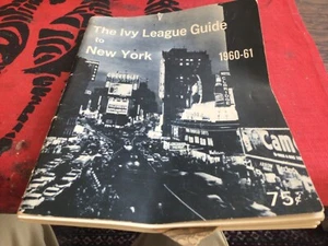 Ivy League Guide to New York 1960-61 MCM Graphics College Guide - Picture 1 of 4