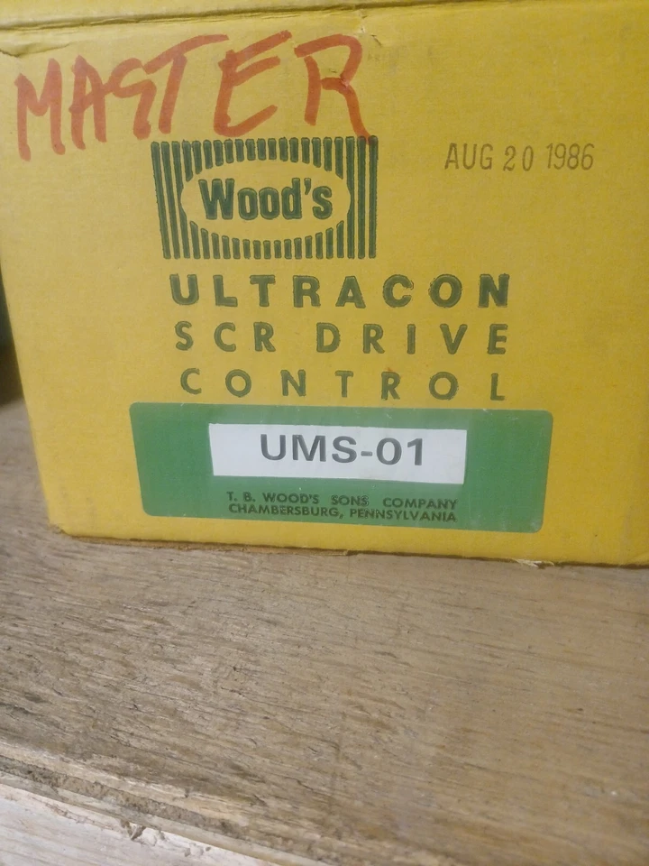Nueva WOOD'S UMS-01 ULTRACON MASTER STATION 115V MONOFÁSICA  Foto 1 de 4