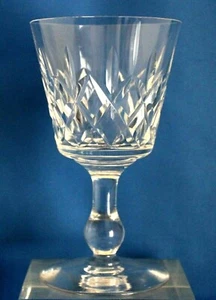 Stuart Crystal Ashford Pattern 6" Water Goblet Signed "Stuart England" Have 6 - Picture 1 of 5