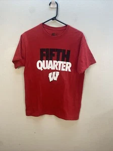 Russell Wisconsin Badgers 5th Quarter T-Shirt Gr. M Medium Herren Kurzarm - Bild 1 von 5