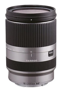 Tamron Objectif 18-200mm Di III VC F3.5-6.3 Argent pour Sony NEX monture Type E - Photo 1/4