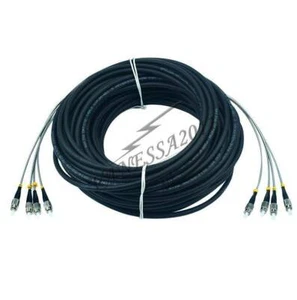 20M 4 Coeurs Domaine Extérieur Fibre Câble st-St 4 Strand 9/125 Sm Patch Cordon - Bild 1 von 5