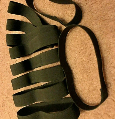 # 40x Bundeswehr Hosengummi Beingummi Hosen Fahrrad Bike Gummi Stiefelgummi BW - Bild 1 von 3