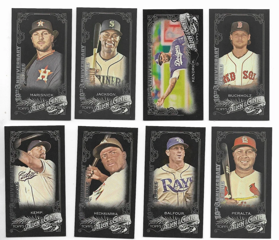2015 Topps Allen & Ginter X MINI Pick-A-MINI Marisnick Kendrick Kemp Peralta ++ - Image 1 of 1
