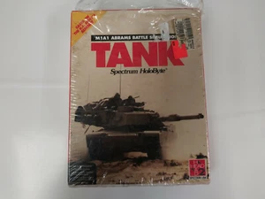 M1A1 Abrams Tank DOS game Big Box 3.5 Disk Spectrum Holobyte - Picture 1 of 2